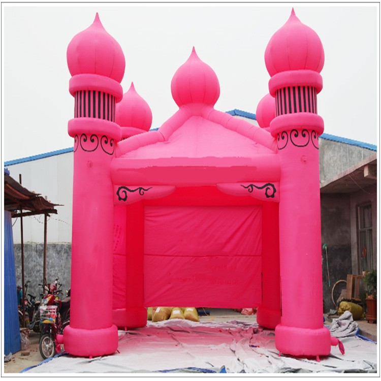 集美粉色帐篷